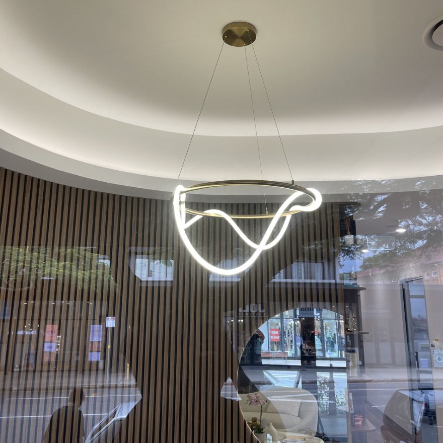 LUX Rope Light LED Satin Brass **New Arrival**