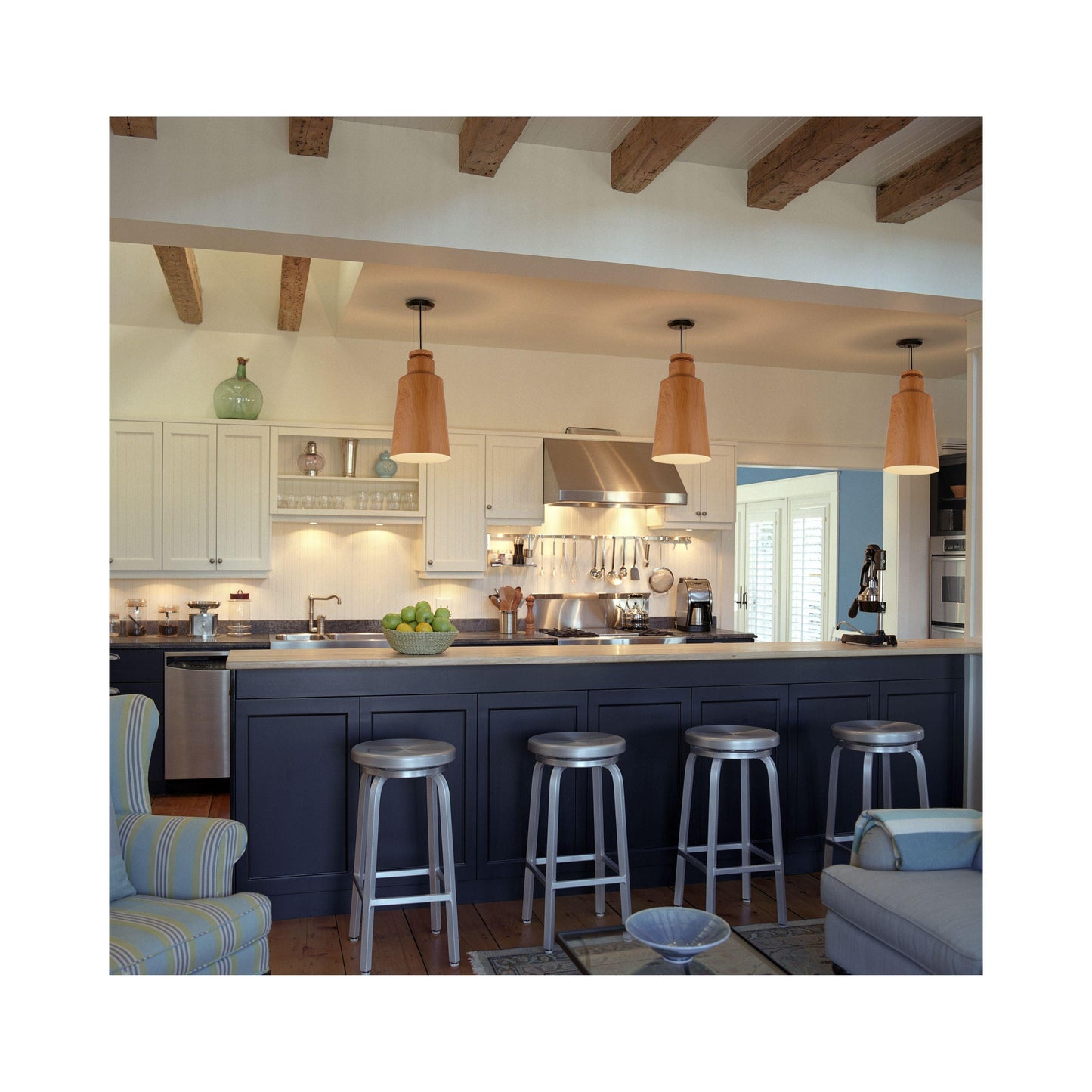 HAMIL - Replica Benjamin Hubert - Pendants - Long - OAK - in2 Lighting Australia