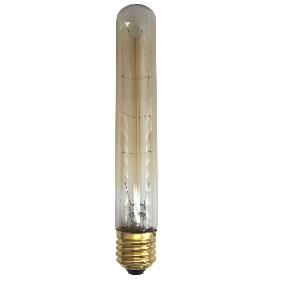 Carbon Filament Globes - Medium Tube 185mm - 25 watts - Edison Screw - (E27) - V&M IMPORTS Australia