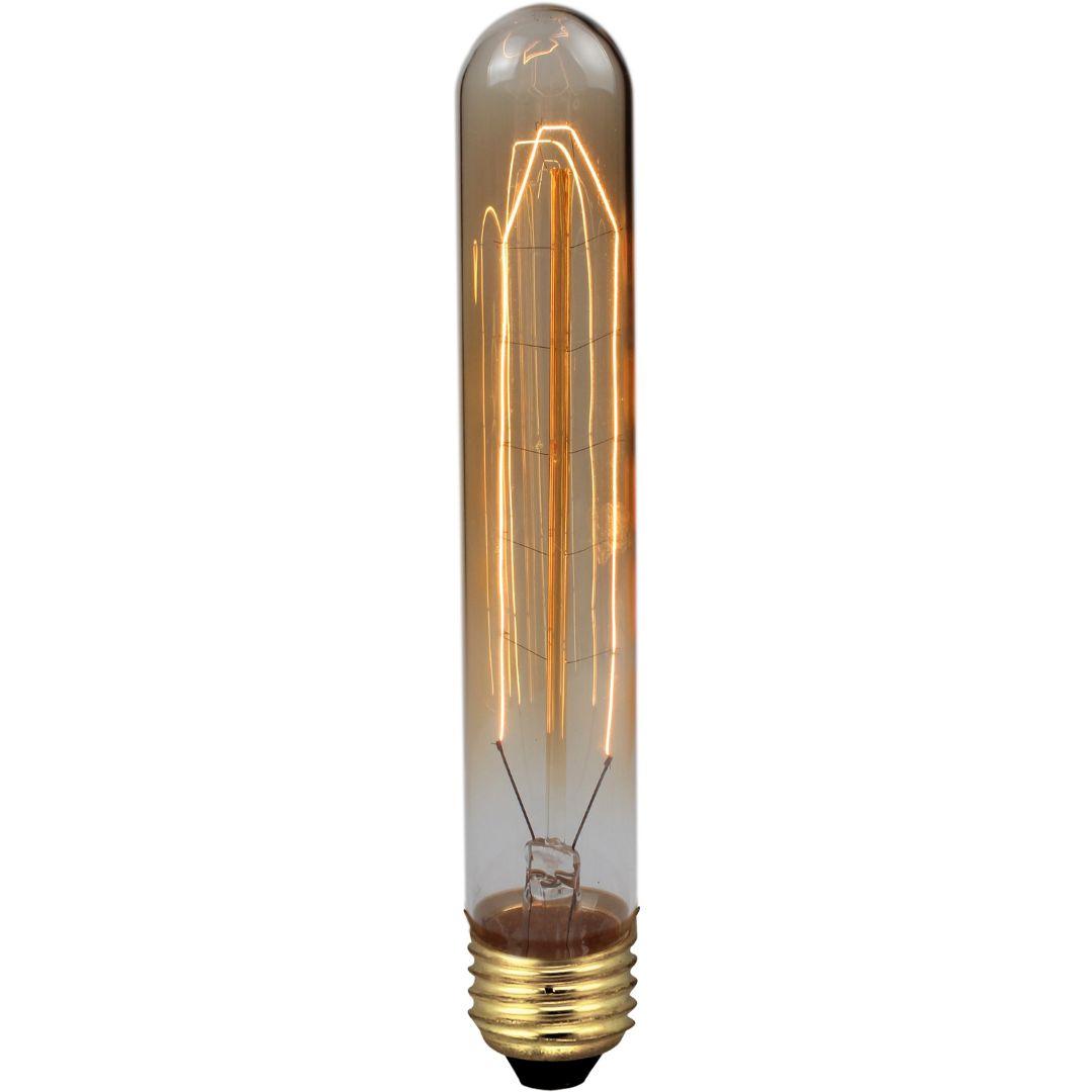 Carbon Filament Globes - Medium Tube 185mm - 25 watts - Edison Screw - (E27) - V&M IMPORTS Australia