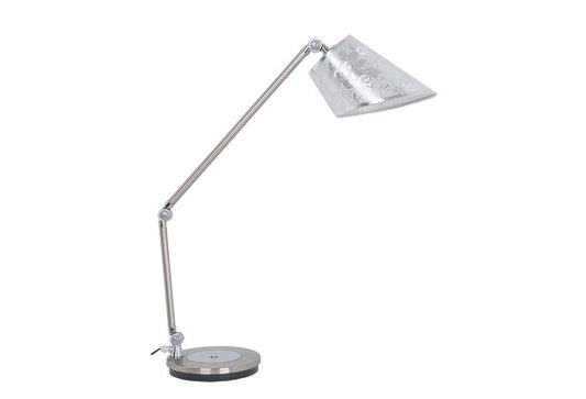 CARA - Satin Chrome Table Lamp - V&M IMPORTS Australia