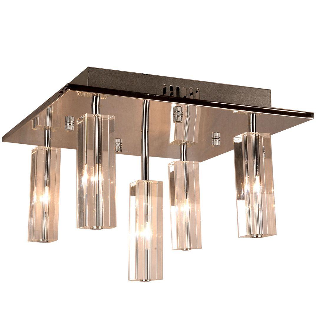 CUBO 5 Light Crystal Flush Pendant - V&M IMPORTS Australia