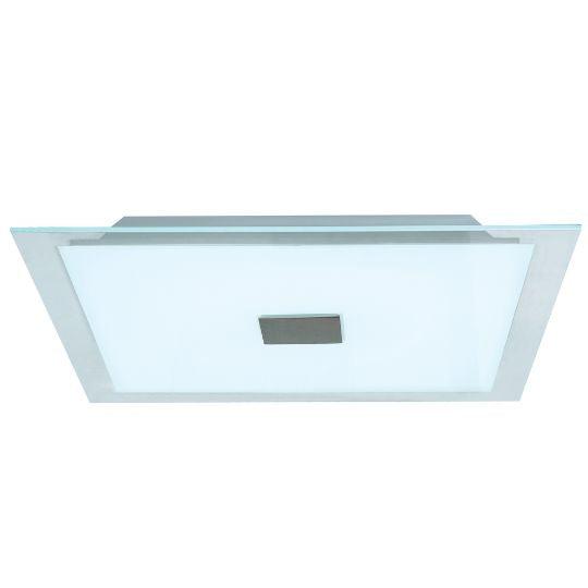 DAMIANO - Square - 32watt Flurescent - Glass Oyster - V&M IMPORTS Australia