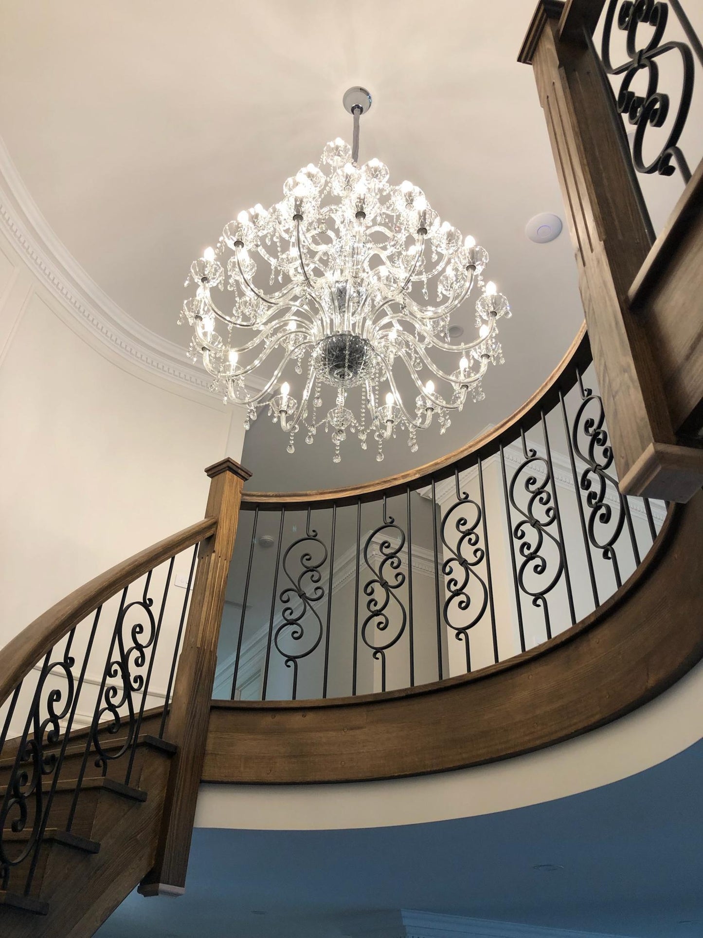 Maria Teresa Crystal Pendant Chandelier - 8+4 Light Gold Crystal - V&M IMPORTS Australia