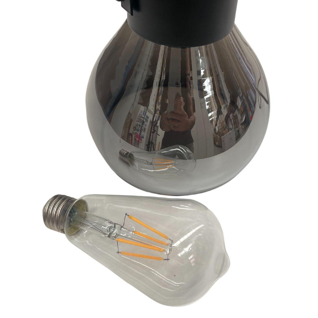 LAMPO Matte Black Pendant Light - 1 Light LED ** New Arrival ** - V&M IMPORTS Australia