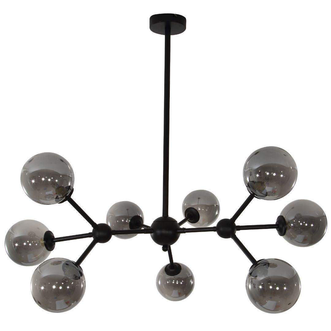 MODI Matte Black Pendant Light - 9 Light ** New Arrival** - V&M IMPORTS Australia