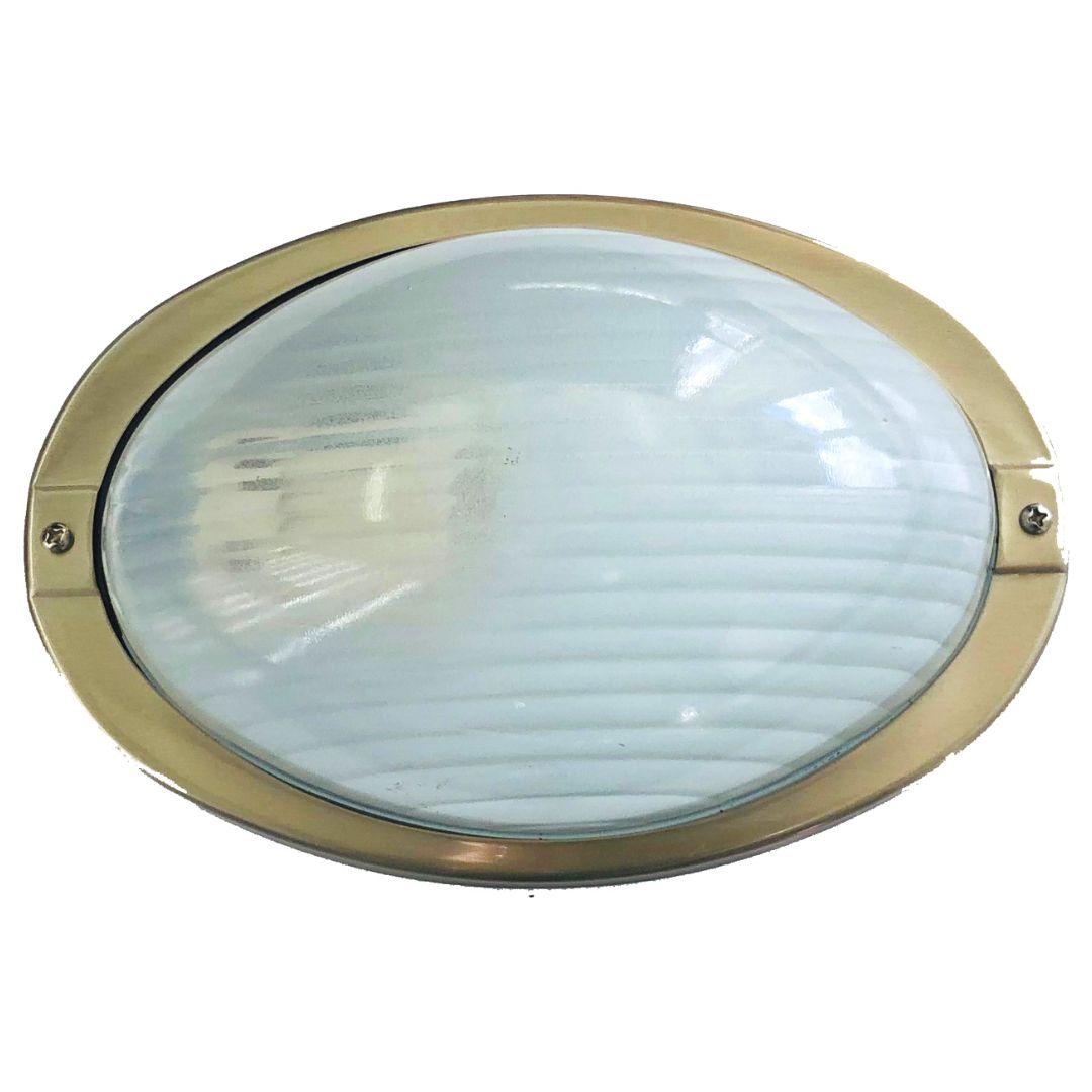 OVALE - Stainless Steel - Bunker - Large Wall Light - V&M IMPORTS Australia