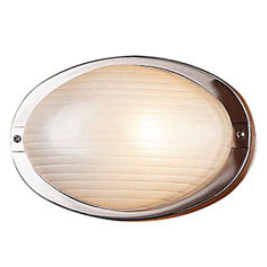 OVALE - Stainless Steel - Bunker - Large Wall Light - V&M IMPORTS Australia