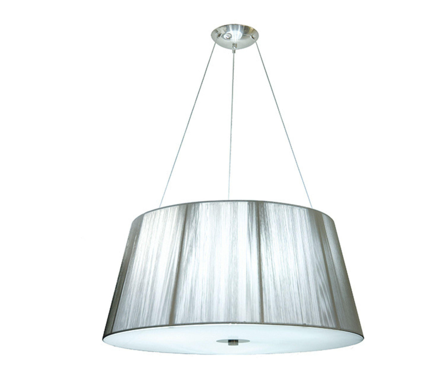 Paolo 90cm 5 Light Silver Drum Pendant - V&M IMPORTS Australia