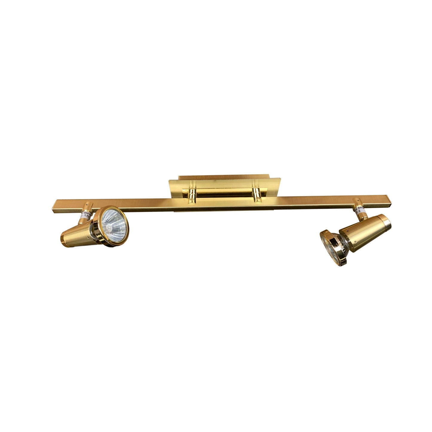 SEPIA 2 Light Satin Brass Bar Spotlight - V&M IMPORTS Australia