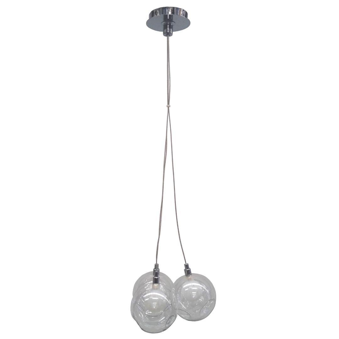 BOCCI - Replica Modern Glass Pendants -  3 Light Cluster - Clear - V&M IMPORTS Australia