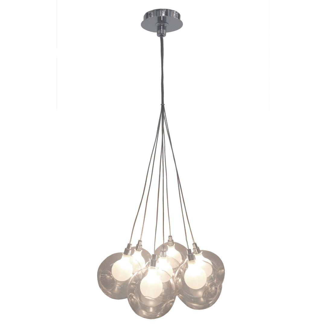 BOCCI - Replica Modern Glass Pendants - 7 Light Cluster - Clear - V&M IMPORTS Australia