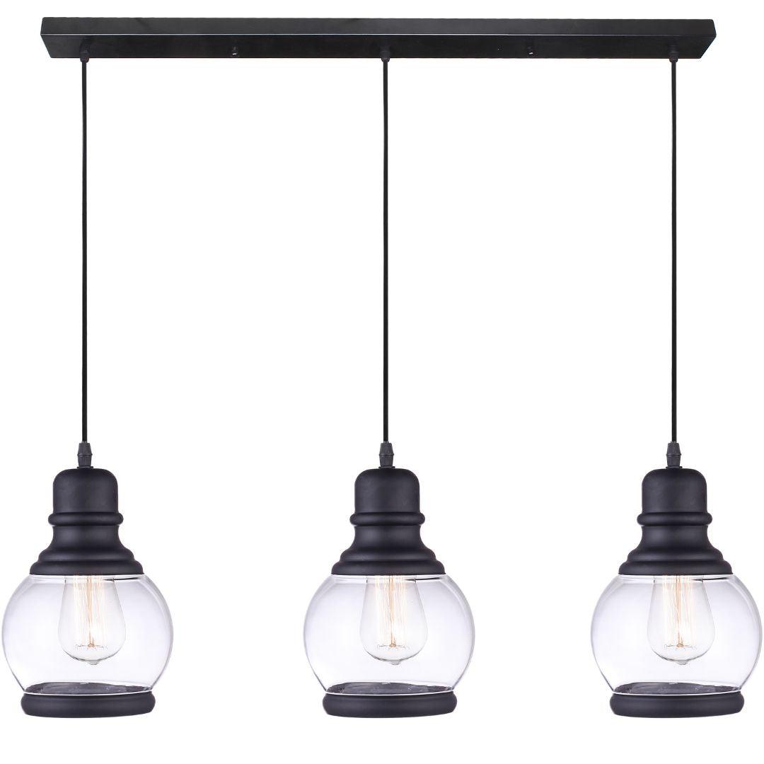 CARDHO - 3 Light Glass Pendant - Replica Jeremy Pyles - V&M IMPORTS Australia