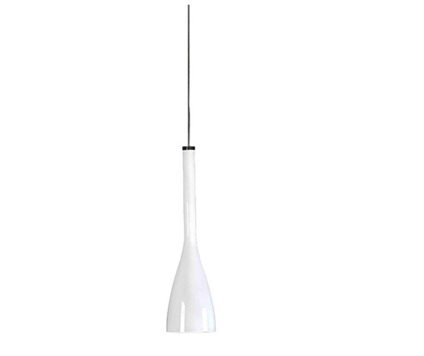 Coco 1 Light White glass Pendant - V&M IMPORTS Australia