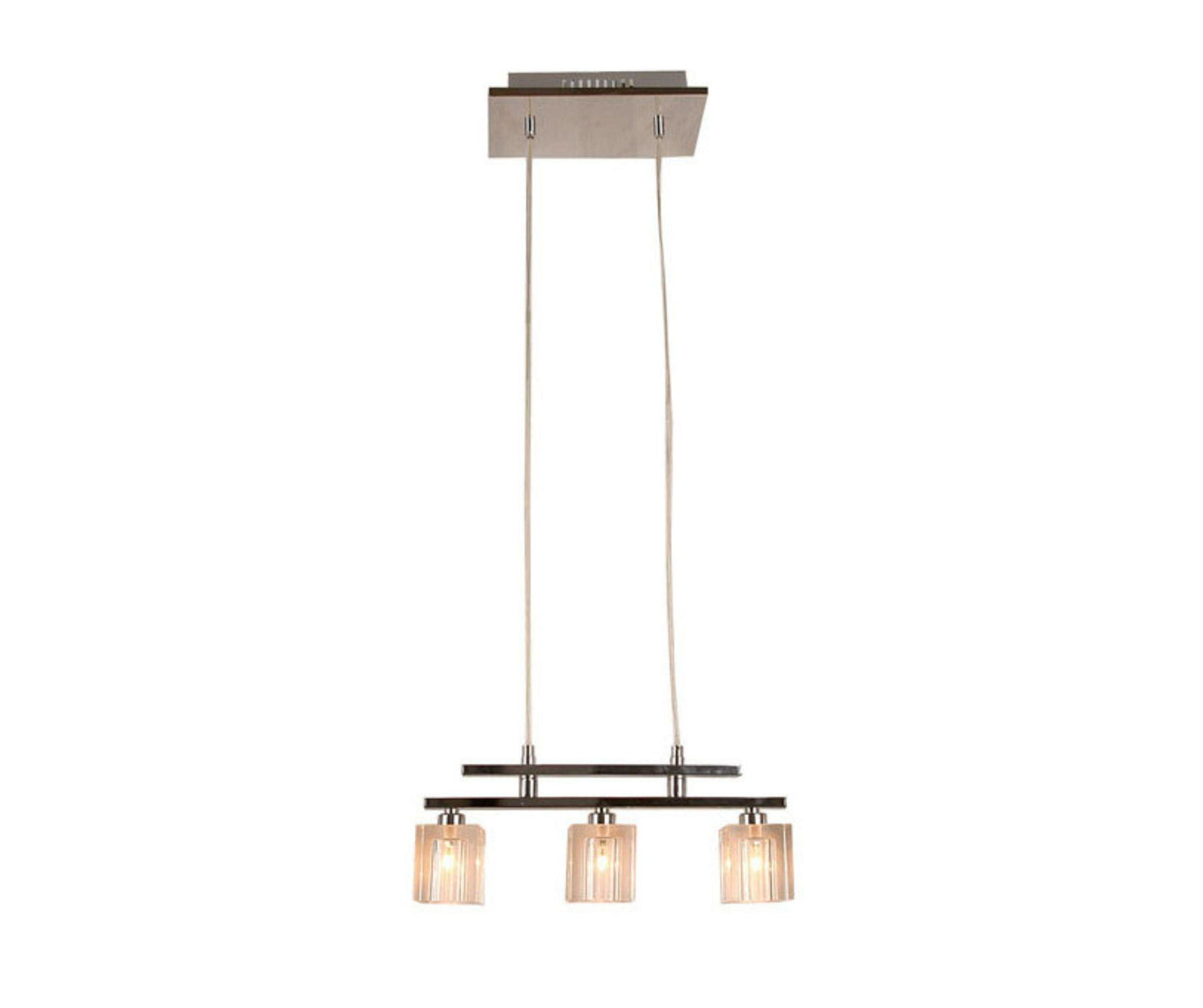 Cubo 3 Light Hard Polished Lead Crystal Pendant - V&M IMPORTS Australia