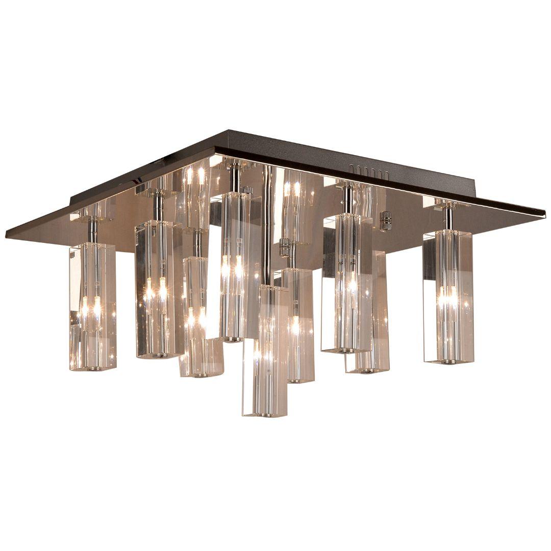 CUBO 9 Light Crystal Flush Pendant - V&M IMPORTS Australia