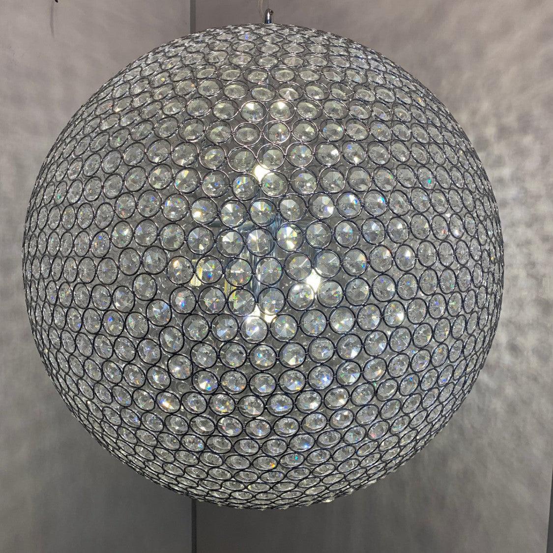 Krystal 40cm Crystal Ball Chandelier - V&M IMPORTS Australia