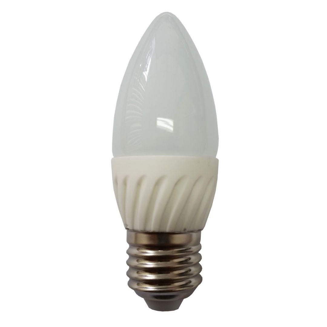 LED Globe 4Watt E27 Candle Frosted Cool White 6400K - V&M IMPORTS Australia