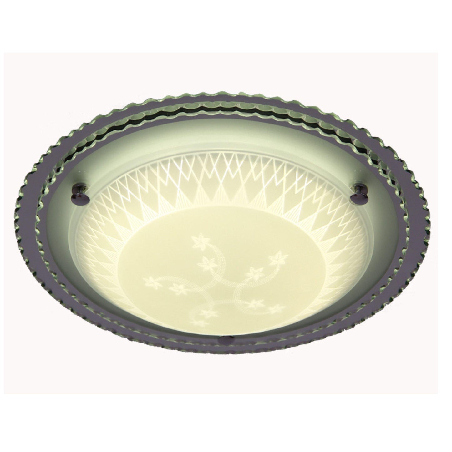 LINEA 36 Watt 54cm Etched LED Oyster - V&M IMPORTS Australia