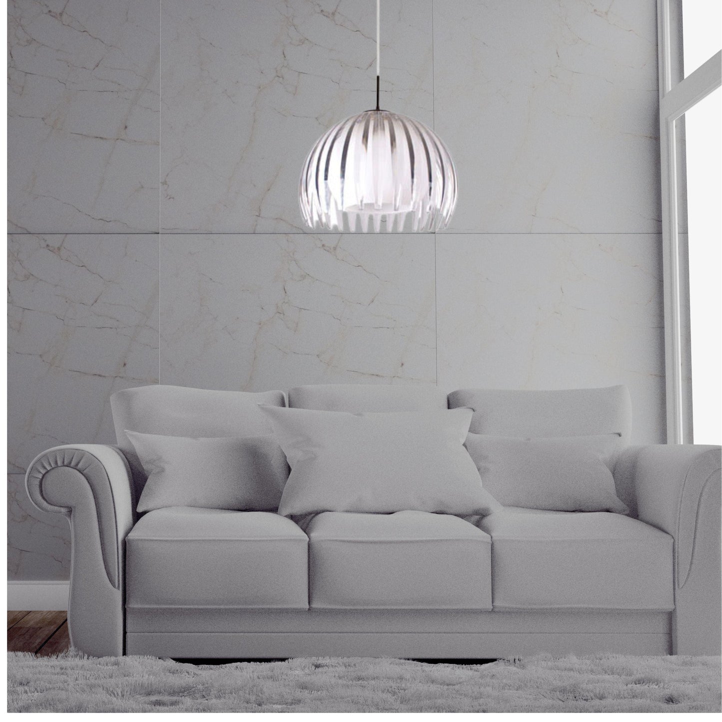 MANO - Clear - Acrylic / Glass Pendants - V&M IMPORTS Australia