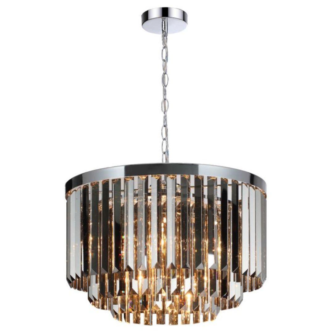 Marki Crystal Pendants - 50cm Round Chandelier - V&M IMPORTS Australia