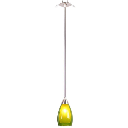 NIKI - Twin Glass - One Light Pendant - Lime Green - V&M IMPORTS Australia
