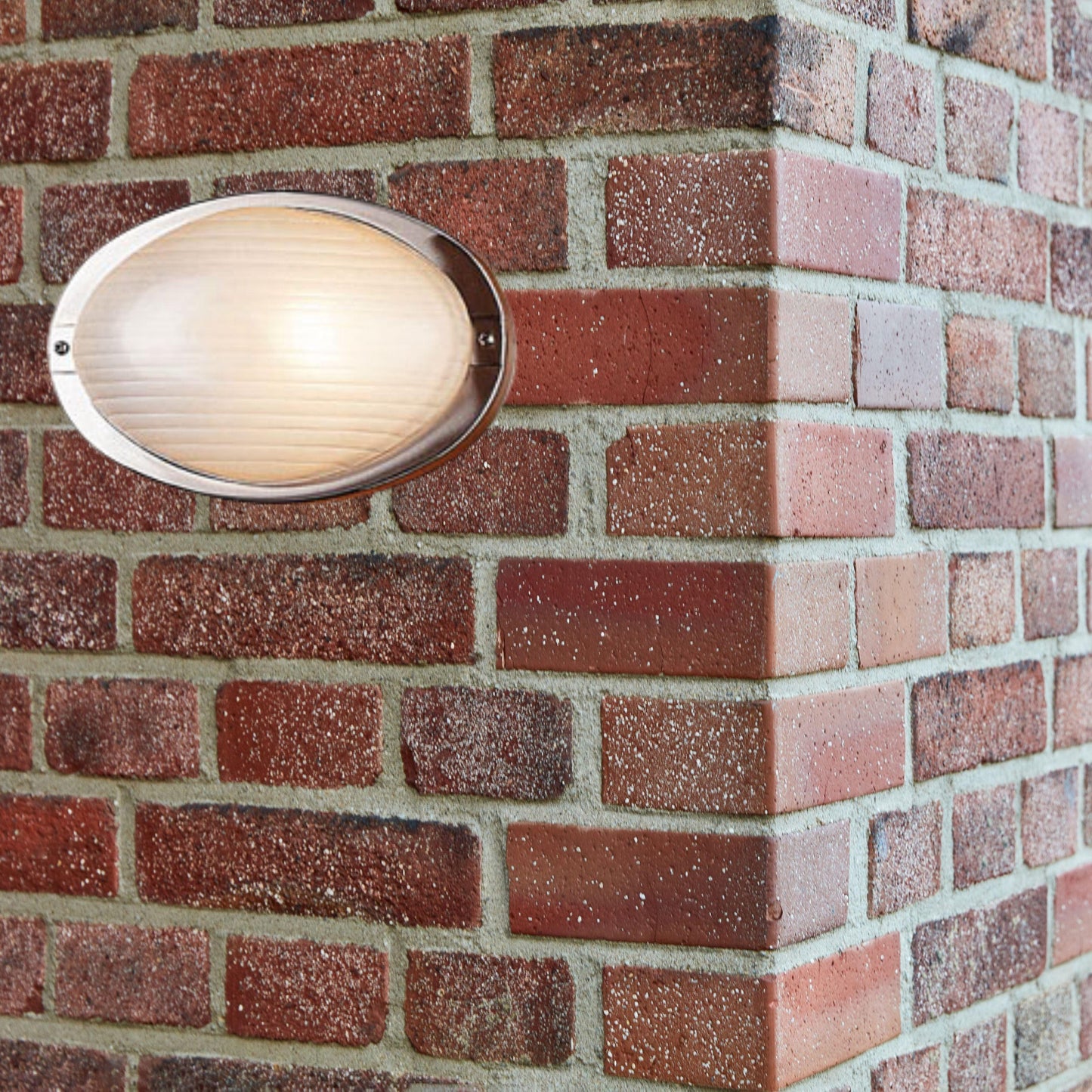 OVALE - Stainless Steel - Bunker - Small Wall Light - V&M IMPORTS Australia