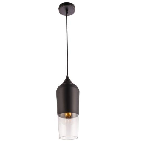 Prego - Replica Terho Mater - Black and Clear Glass Pendant Lights - V&M IMPORTS Australia