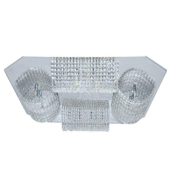 Tunnel 80cm Crystal Flush Chandelier - V&M IMPORTS Australia