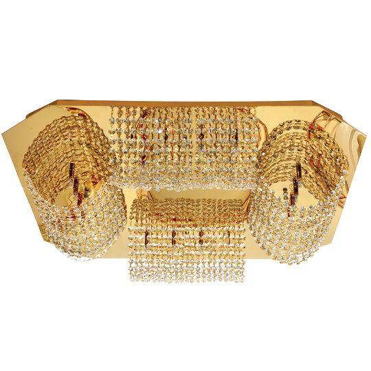 Tunnel 80cm Crystal Flush Chandelier - V&M IMPORTS Australia