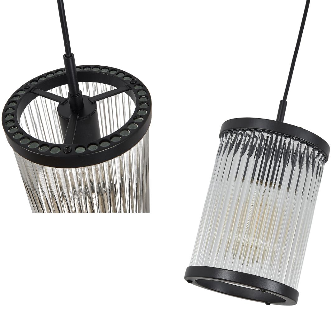 CREMONA PENDANT LIGHT MATT BLACK **New Arrival**