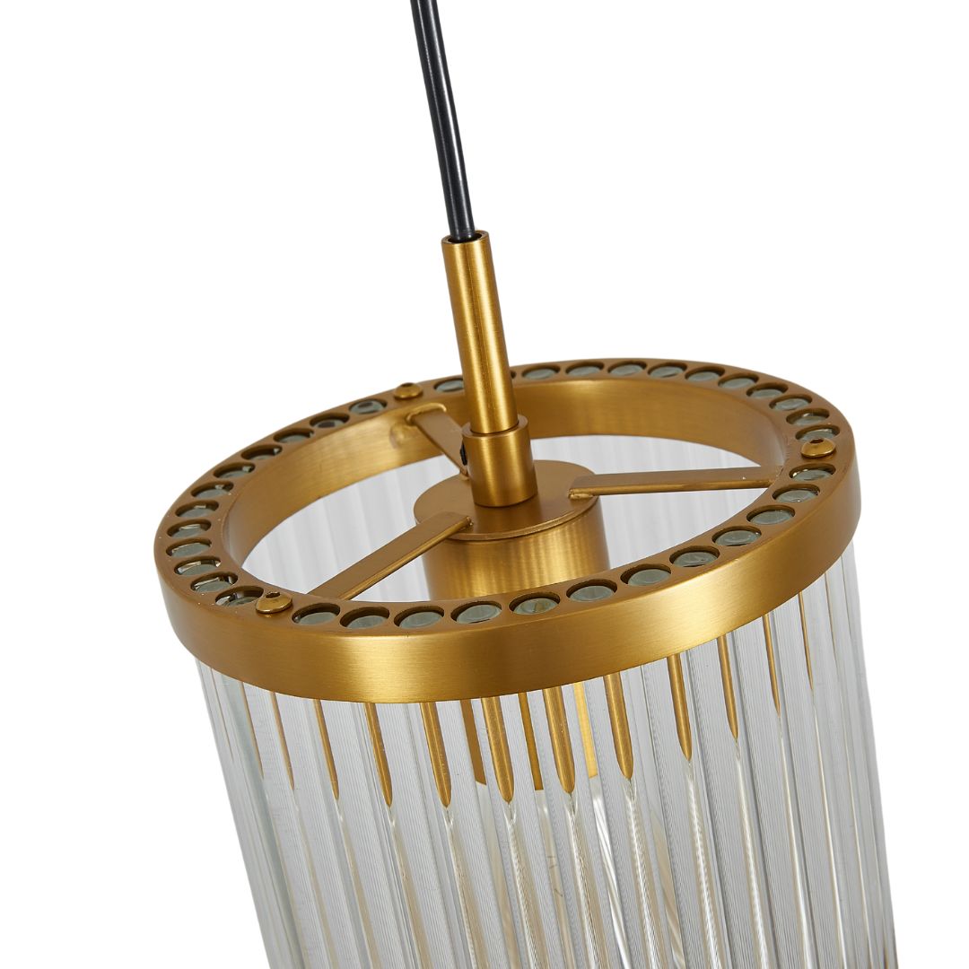 CREMONA PENDANT LIGHT SATIN BRASS **New Arrival**