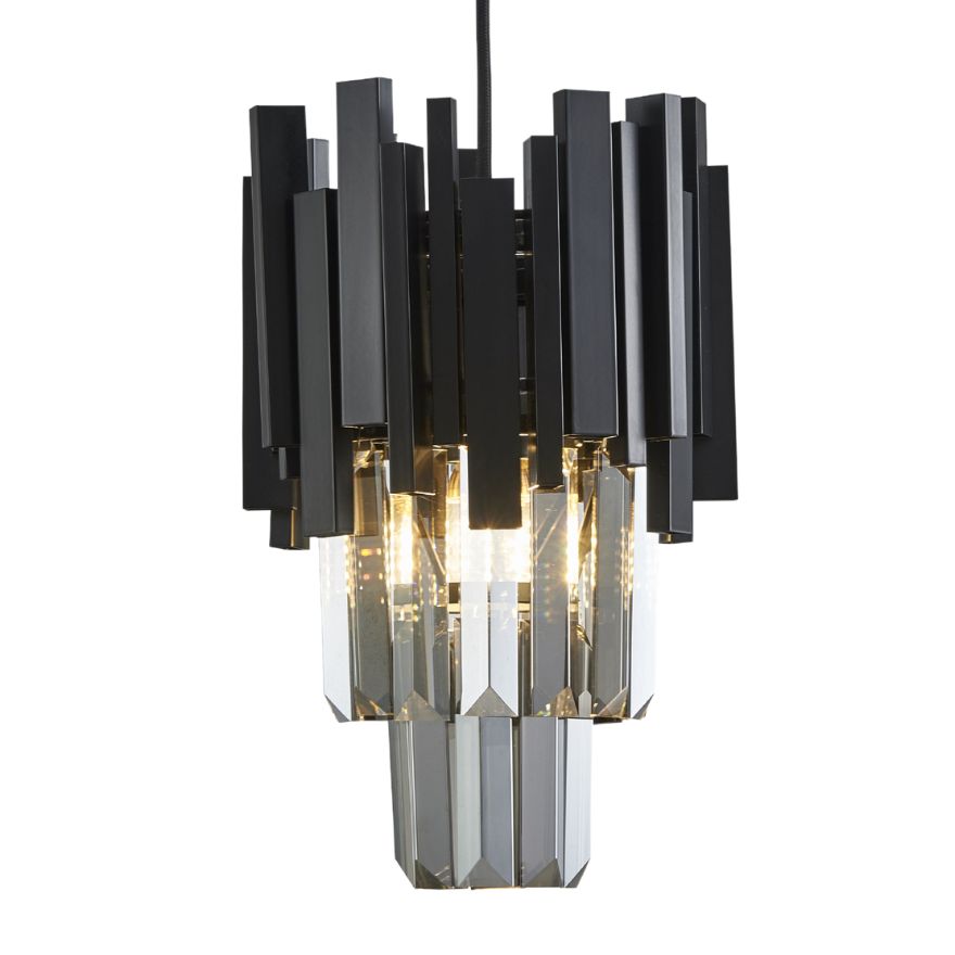 REGINA 1 LIGHT BLACK PENDANT **New Arrival**