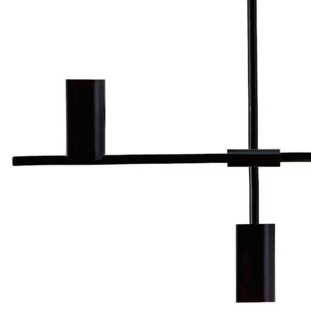 DRITTO Matte Black Pendant Light - 6 Light ** New Arrival ** - in2 Lighting Australia