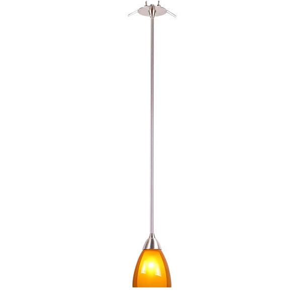 LIZZO - Twin Glass - One Light Pendants - Orange/Amber - V&M IMPORTS Australia