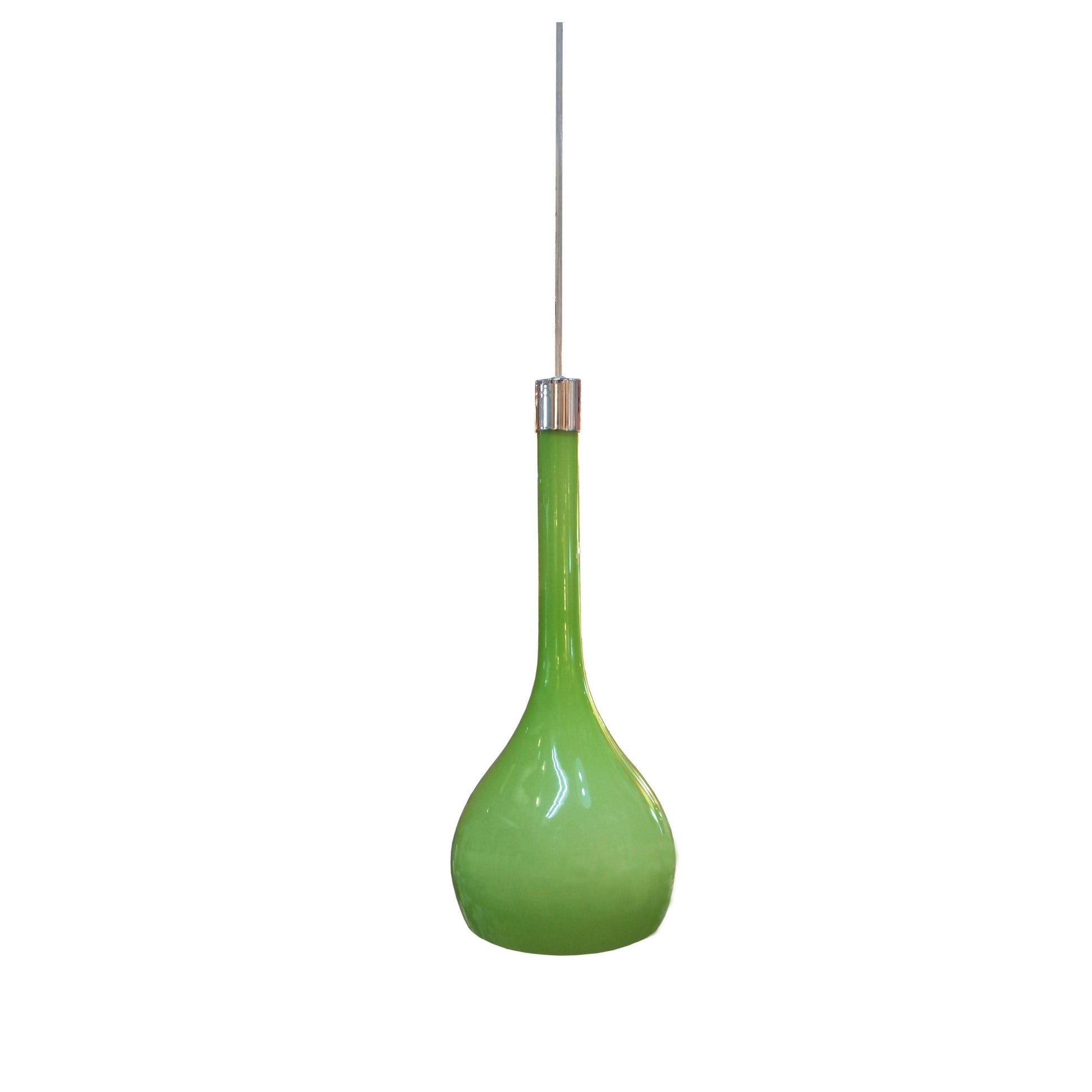 Pepi 1 Light Lime Green Glass Pendant - V&M IMPORTS Australia