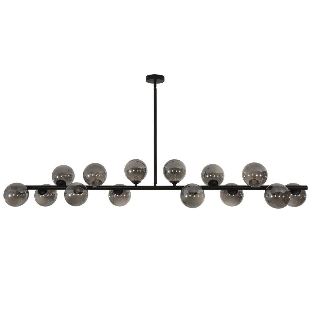 MODI Matte Black Pendant Light - 14 Light - V&M IMPORTS Australia