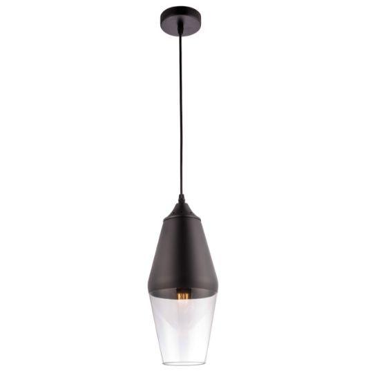 Lago - Replica Terho Mater - Black and Clear Glass Pendant Lights - V&M IMPORTS Australia