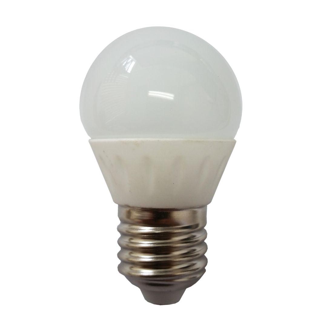 LED Globe 4Watt E27 Fancy Round Frosted Warm White 4000K – V&M Imports