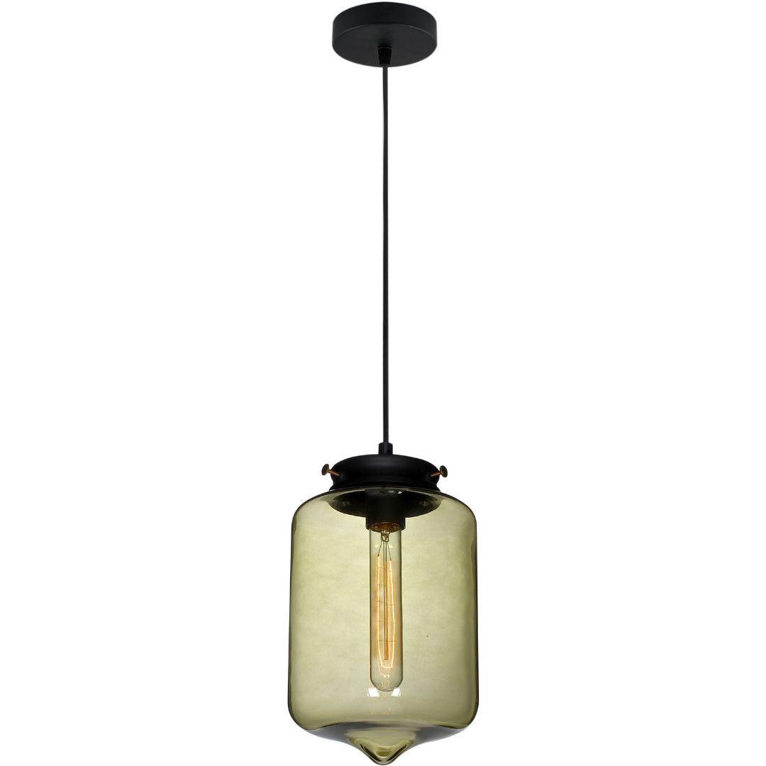 LONDON - Glass - 1 Light Pendant - Amber Smoke - V&M IMPORTS Australia