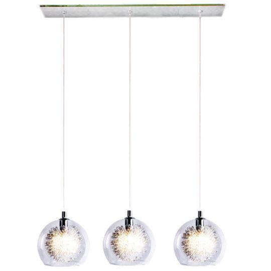 METEOR - 3 Light - Bar Pendant - Clear - V&M IMPORTS Australia