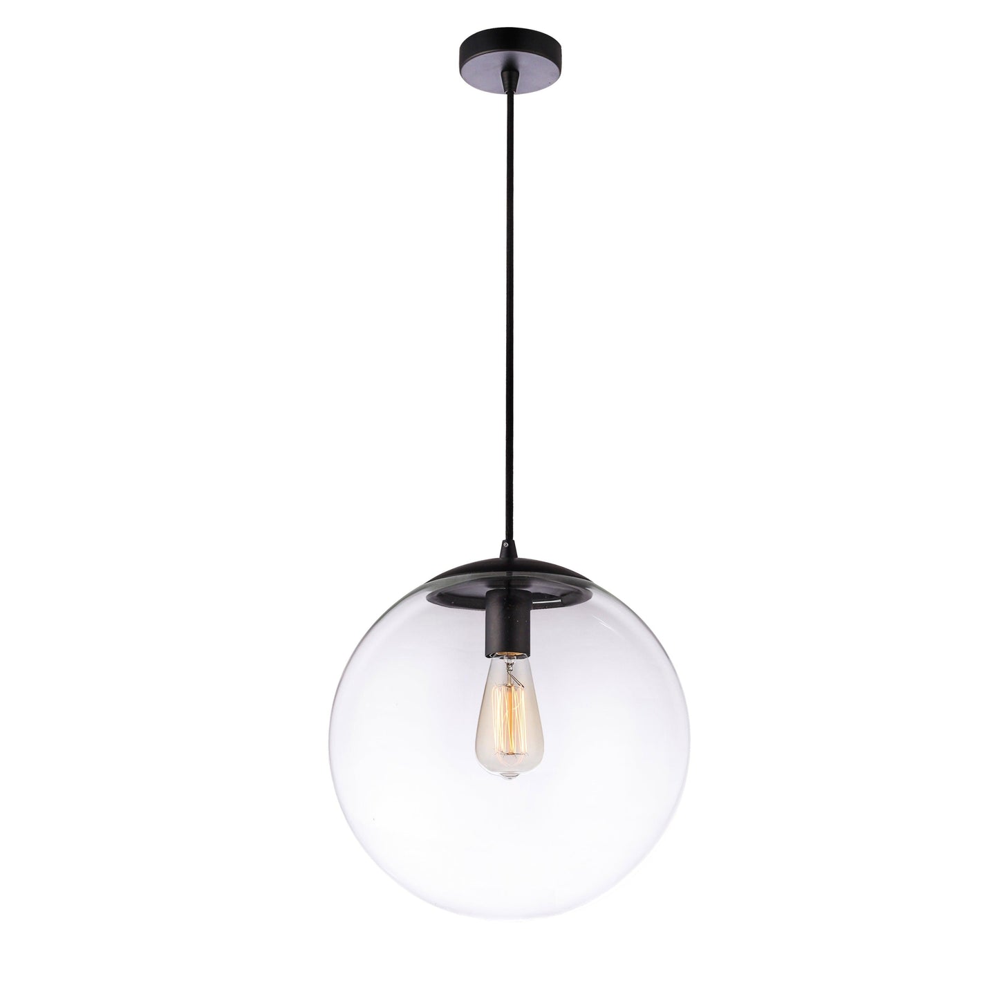 SFERA - 1 light 400mm Clear Glass Ball Pendant - V&M IMPORTS Australia