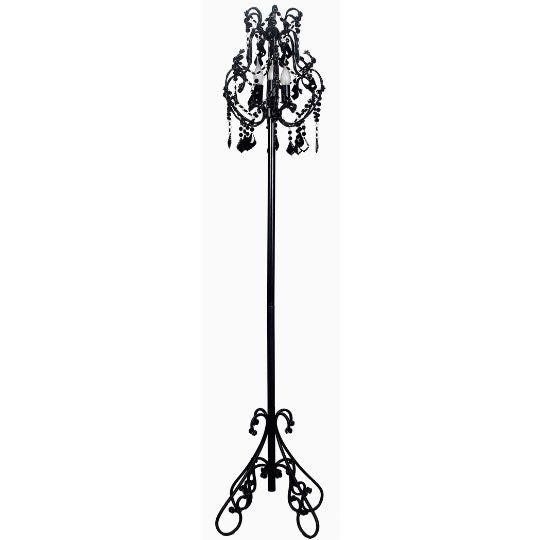 Chandelier on sale standard lamp